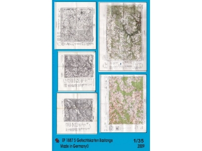 5 Battle Maps Of Bastogne - image 1