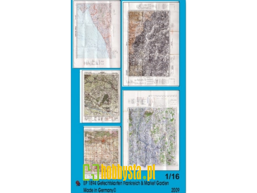 Battle Maps Of France And Market Garden - image 1