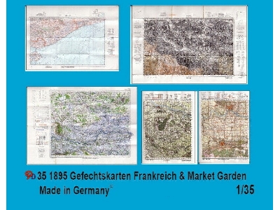 Battle Maps Of France And Market Garden - image 1