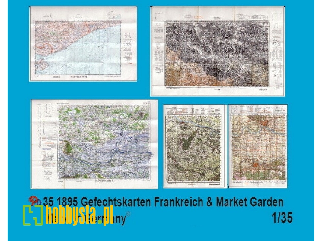 Battle Maps Of France And Market Garden - image 1