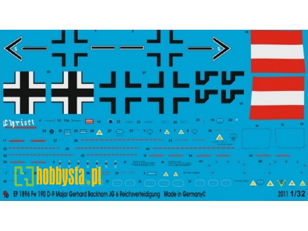 Fw 190-d1 Major Gerhard Barkhorn - image 1