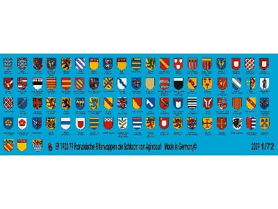 79 Different French Knight Shields Of The Battle Of Crecy - image 1