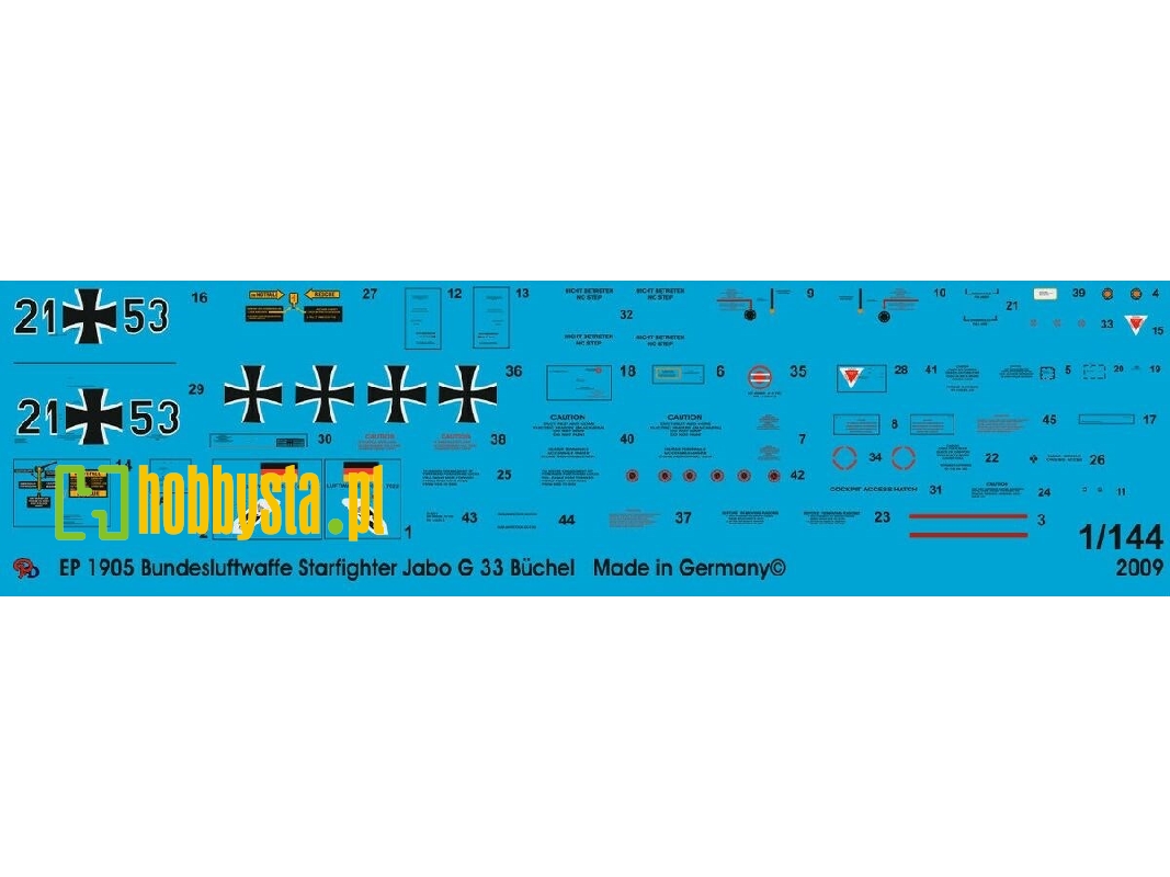 German Airforce Star Fighter Jabo G 33 Büchel - image 1
