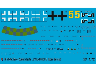 Me 262 A-1a Objektschutzstaffel 1./Jv 44 Lechfeld 04/45 - image 1