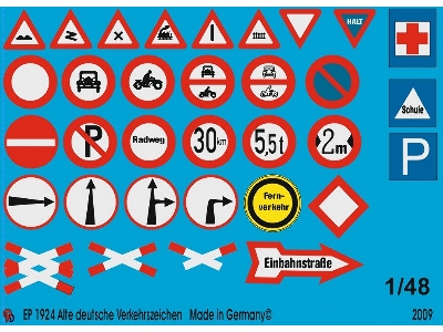 Old German Traffic Signs - image 1