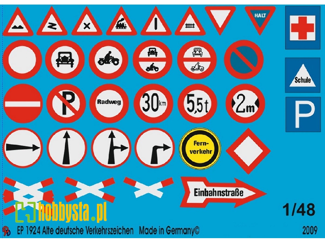 Old German Traffic Signs - image 1