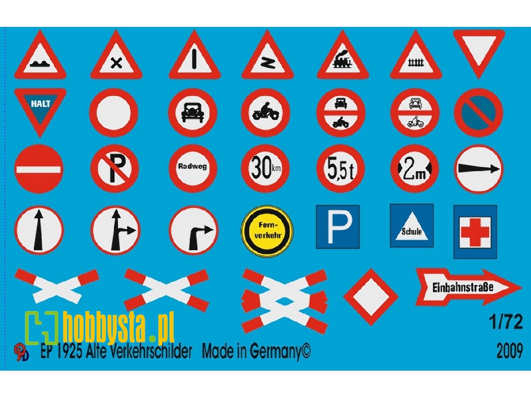 Old German Traffic Signs - image 1