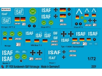 German Isaf Markings - image 1