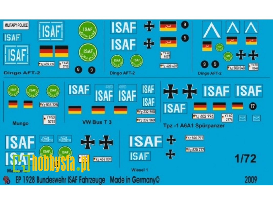 German Isaf Markings - image 1