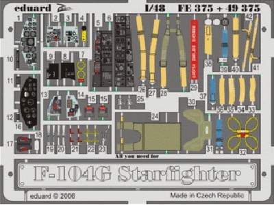 F-104G S. A. 1/48 - Hasegawa - - image 1