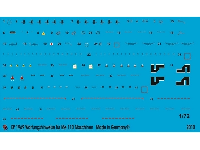 Stencils For Me 110 Planes - image 1
