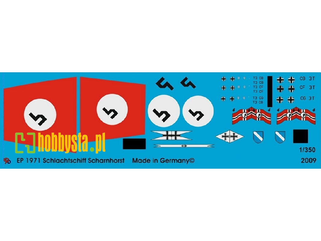 Battleship Scharnhorst Markings - image 1