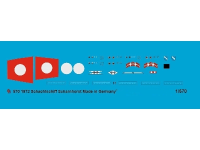 Battleship Scharnhorst Markings - image 1