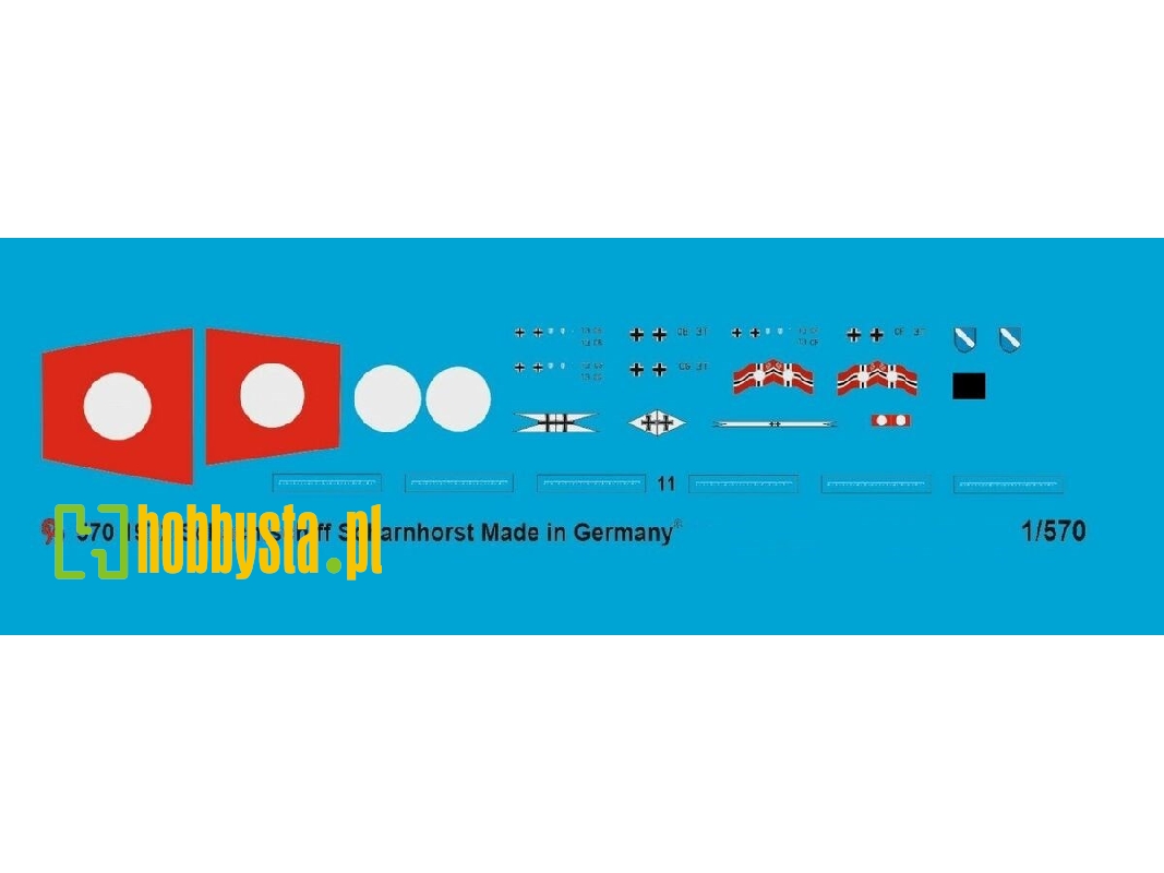 Battleship Scharnhorst Markings - image 1