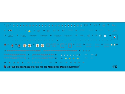 Stencils For Dragons Me 110 Planes - image 1