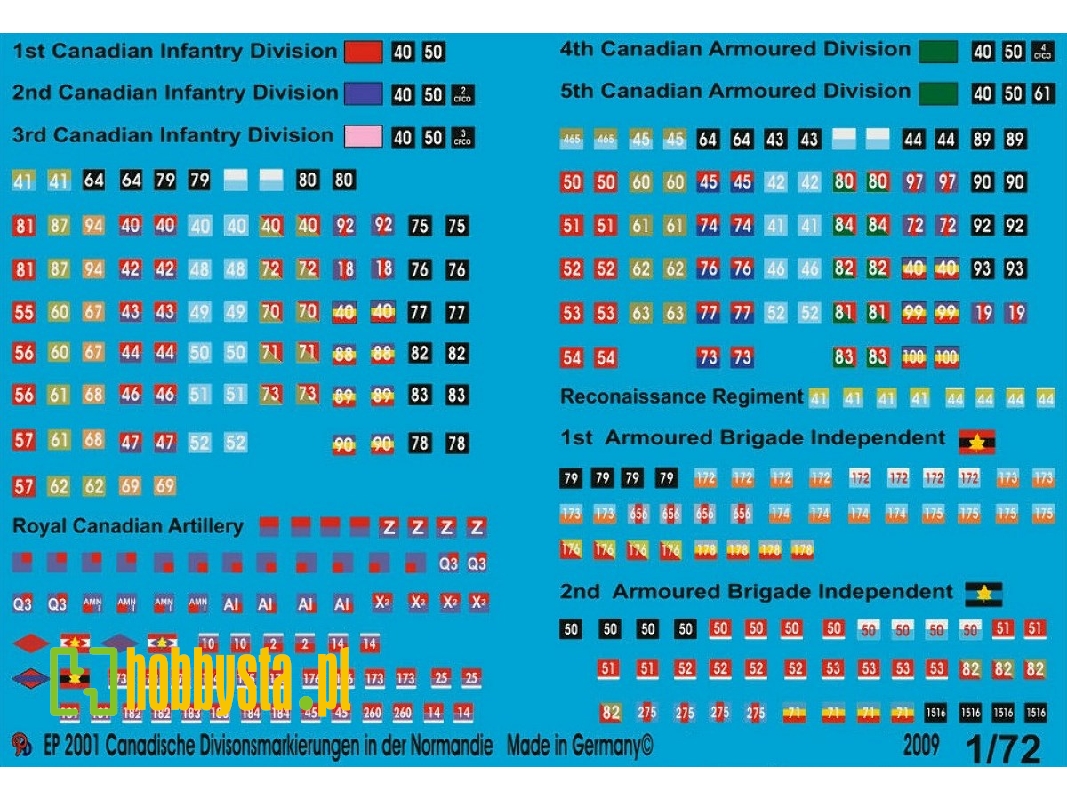 Canadian Unit Markings In The Normandy - image 1