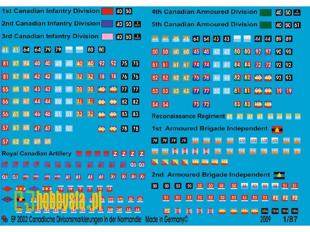 Canadian Unit Markings In The Normandy - image 1