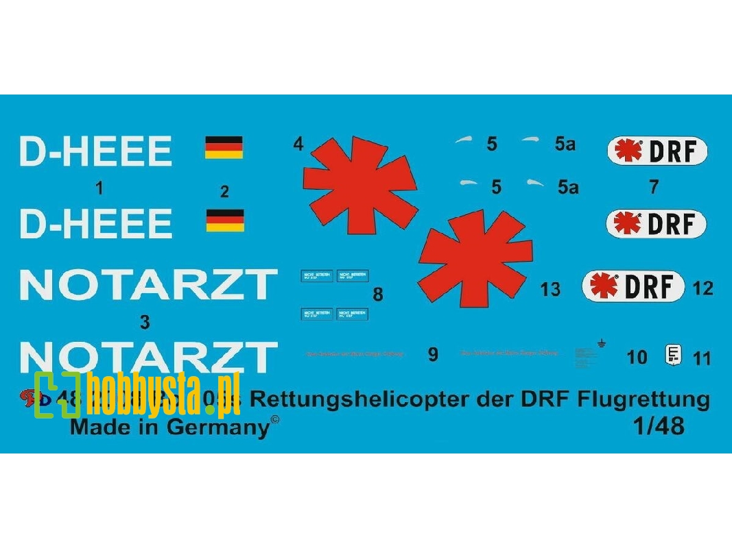Bo 105s Rescue Helicopter Of The Drf Air Rescue - image 1