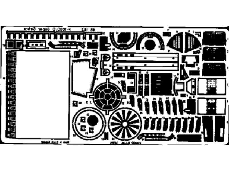 F-100C/ D 1/48 - Monogram - image 1