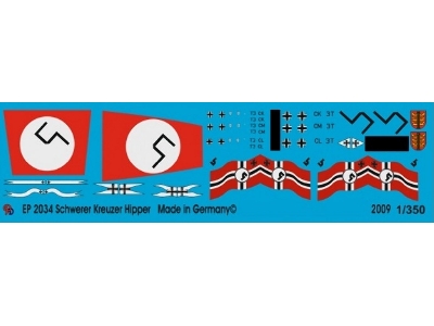 Heavy Cruiser Hipper Markings - image 1