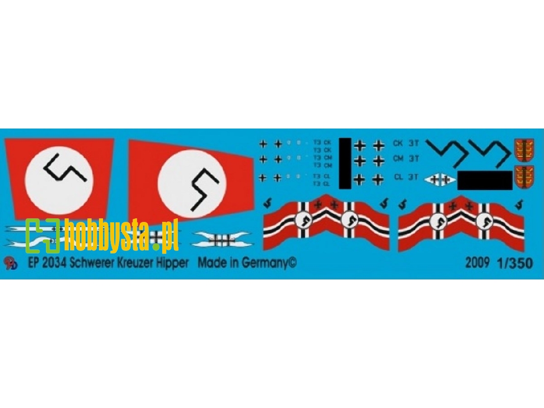 Heavy Cruiser Hipper Markings - image 1