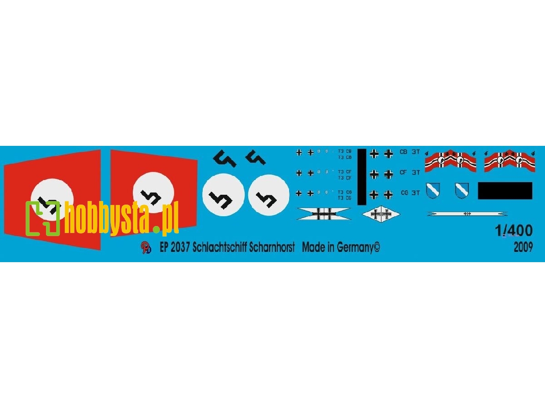 Battleship Scharnhorst Markings - image 1