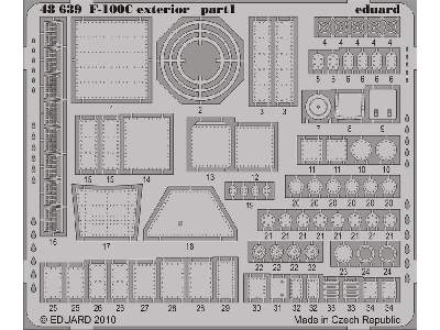 F-100C exterior 1/48 - Trumpeter - image 2