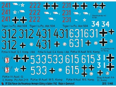 Tank Markings Of The Panzerkorps Hermann Göring In Italy 1943 - image 1