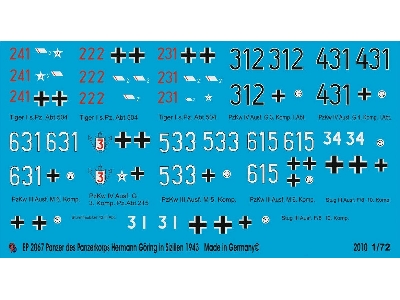 Tank Markings Of The Panzerkorps Hermann Göring In Italy 1943 - image 1