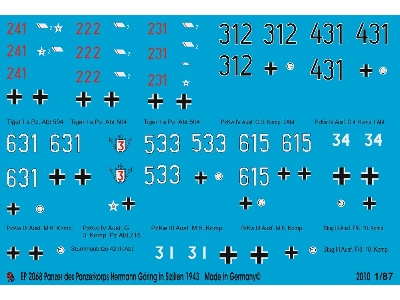 Tank Markings Of The Panzerkorps Hermann Göring In Italy 1943 - image 1