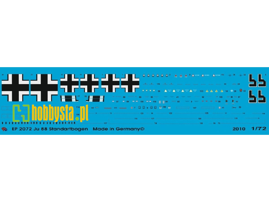 Major Stencils For Ju 88 - image 1
