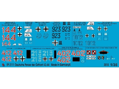 German Tank Markings Russia 1943-1944 - image 1