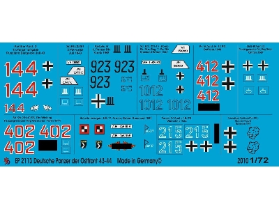 German Tank Markings Russia 1943-1944 - image 1