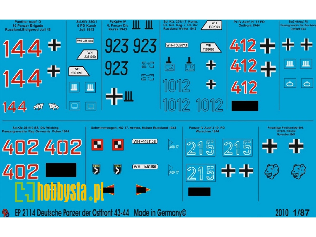German Tank Markings Russia 1943-1944 - image 1
