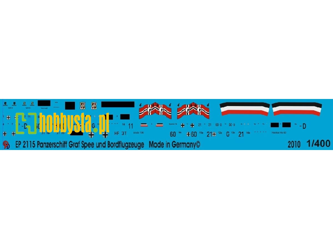 Pocket Battleship Graf Spee Markings - image 1