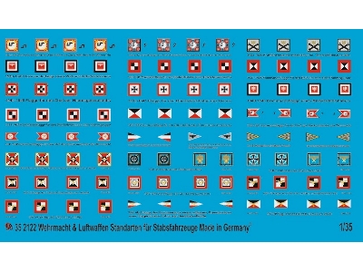 Standarts For Vehicles Of Wehrmacht Airforce And Waffen Ss - image 1