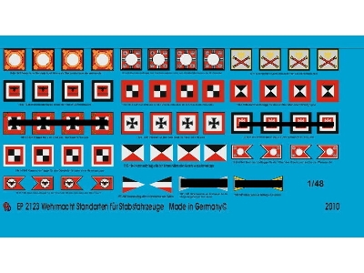 Standarts For Vehicles Of Wehrmacht Airforce And Waffen Ss - image 1