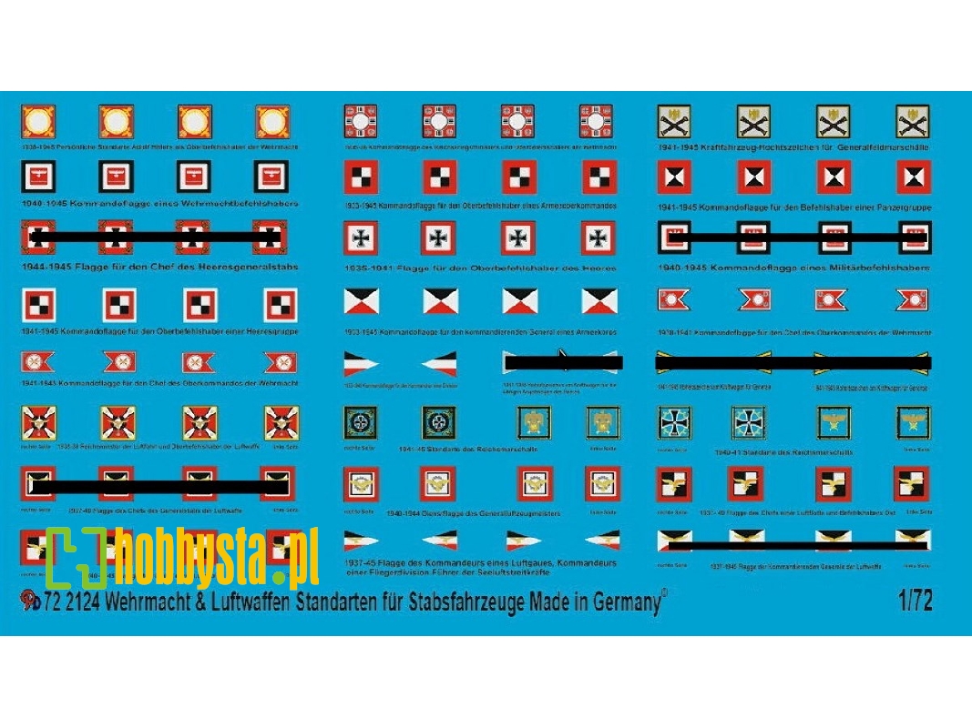 Standarts For Vehicles Of Wehrmacht Airforce And Waffen Ss - image 1