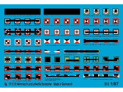 Standarts For Vehicles Of Wehrmacht Airforce And Waffen Ss - image 1