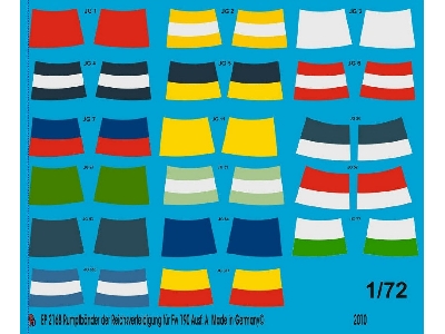 Tail Markings Of The Reich Defense For Fw 190 A - image 1