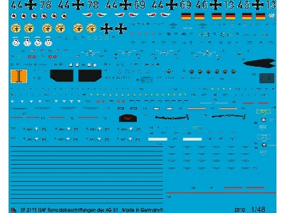 Isaf Tornado Markings For 3 Planes Ag 51 - image 1