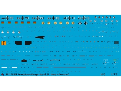 Isaf Tornado Markings For 3 Planes Ag 51 - image 1