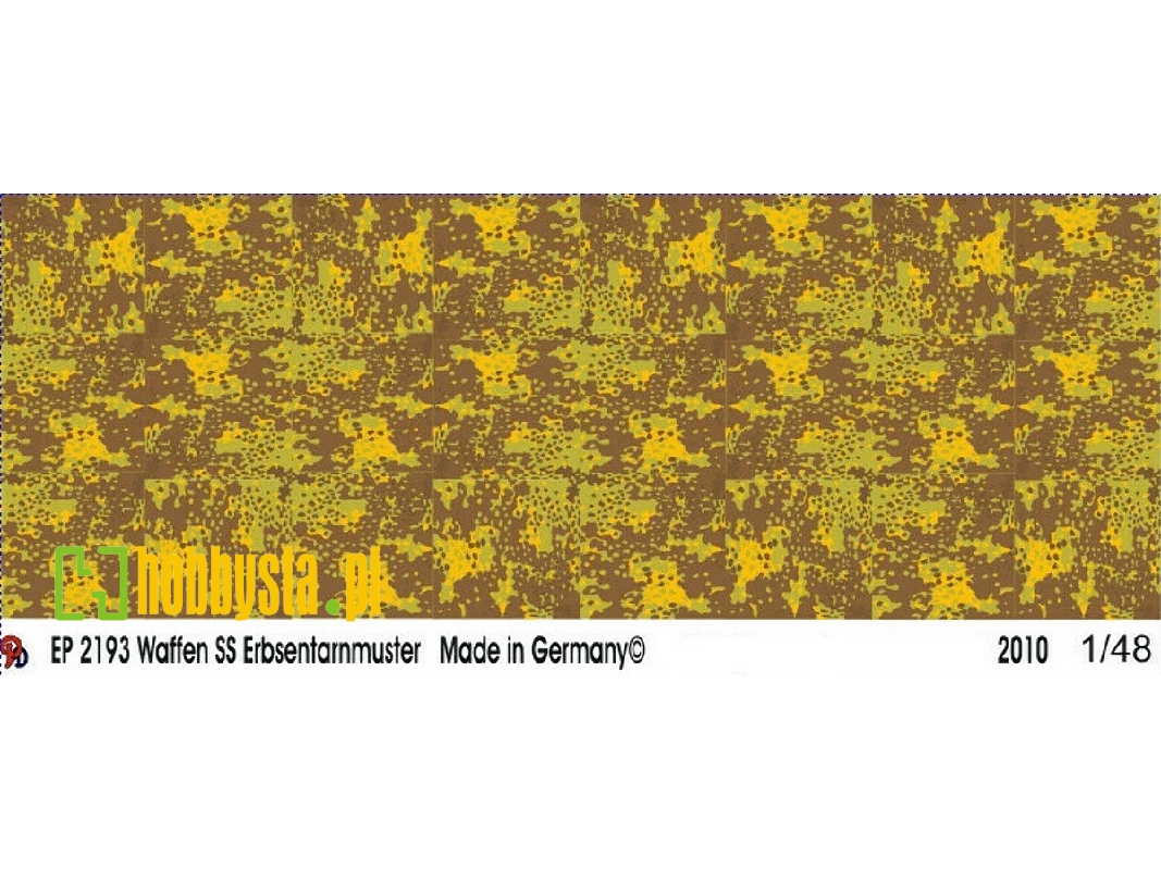 Camo Smoke Waffen Ss - Pea Camouflage Tarpaulin - image 1