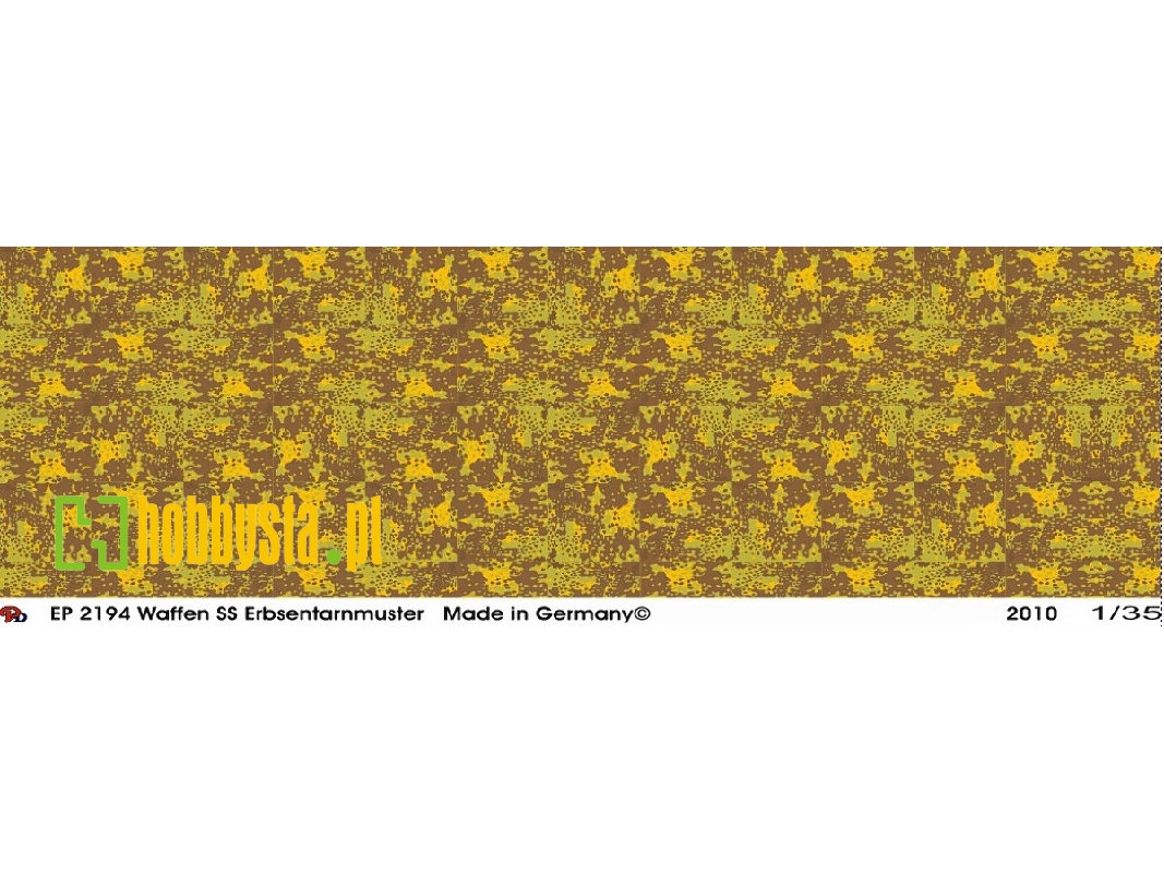 Camo Smoke Waffen Ss - Pea Camouflage Tarpaulin - image 1