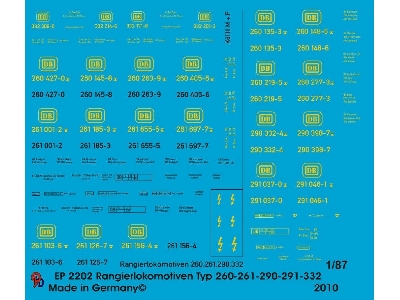 Labeling For Shunting Locomotive Type 260-261-290-291-332 - image 1