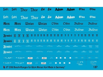 Markings For Mörser Karl - image 1