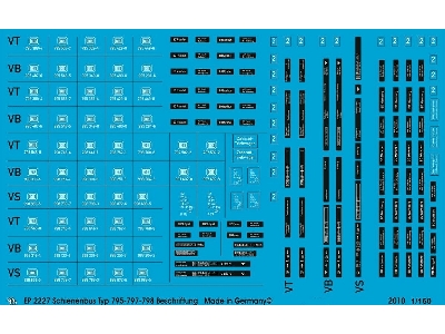 Markings For Rail Bus Type 795-797-798 - image 1