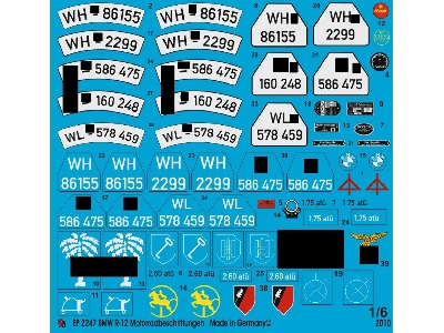Bmw R-12 Motorcycle Markings - image 1