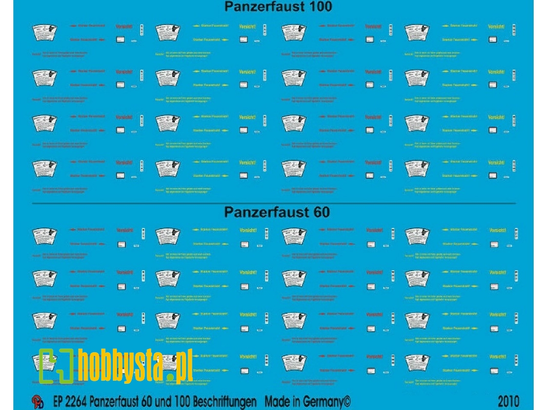 Markings For Panzerfaust 60 And 100 - image 1