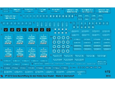 Dora Gun Markings For Hobby Boss Model - image 1